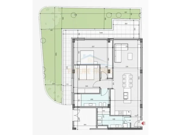 Tirane, shitet apartament 2+1 Kati 1, 122 m² 268.275 € (Farke)