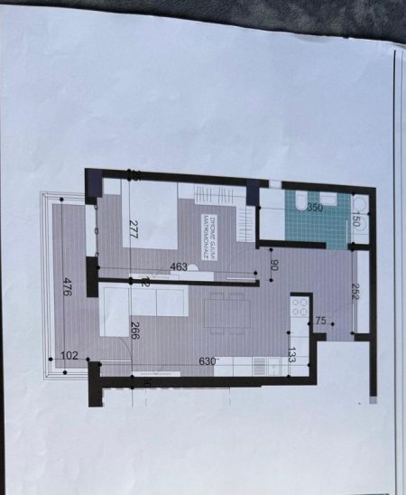 Tirane, shitet apartament 1+1 Kati 0, 58 m² (Kamez)