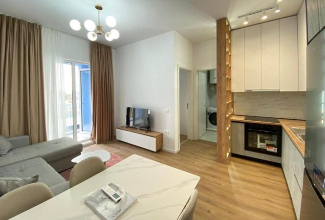 Tirane, jepet me qera apartament 1+1 Kati 3, 50 m² 400 € (Fresku)