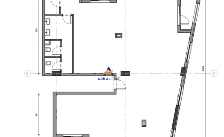 Tirane, jepet me qera Kati 0, 216 m² 3.000 € (MANGALEM 2)