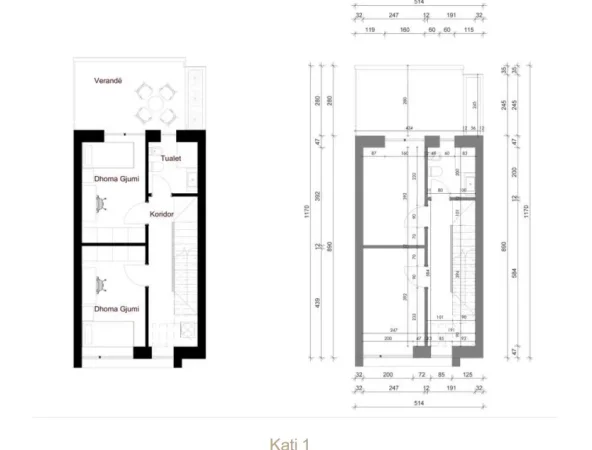 Tirane, shes Vile 3 Katshe , 234 m² 383.000 € (West Home Residence)