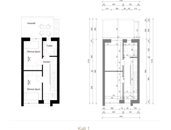 Tirane, shes Vile 3 Katshe , 234 m² 383.000 € (West Home Residence)