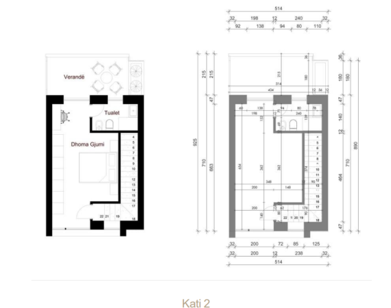 Tirane, shes Vile 3 Katshe , 234 m² 383.000 € (West Home Residence)