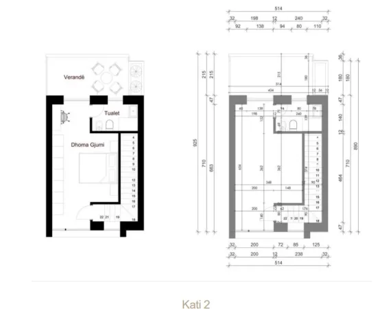 Tirane, shes Vile 3 Katshe , 234 m² 383.000 € (West Home Residence)