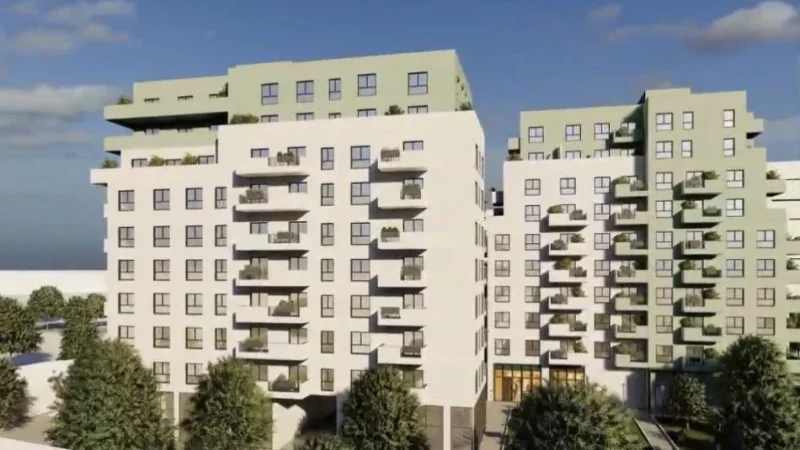 Tirane, shitet apartament 1+1 Kati 4, 73 m² 120.400 € 