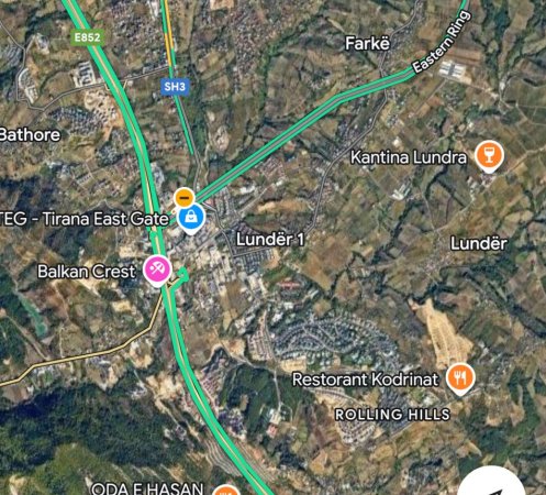 Tirane, shitet truall , 2.700 m² 510.000 € (Prane Teg)