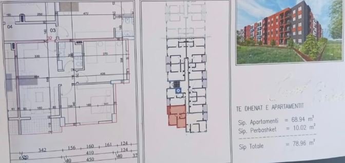 Shitet Apartamenti 2+1 ne Paskuqan, Mundesi e mire per Banim dhe Investim., 78.960 €uro