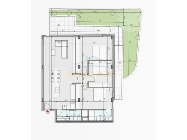 Tirane, shitet apartament 3+1 Kati 0, 122 m² 300.900 € 