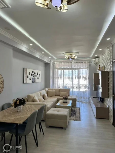 Tirane, jepet me qera apartament 2+1+Ballkon Kati 5, 97 m² 600 € (ASTIR)