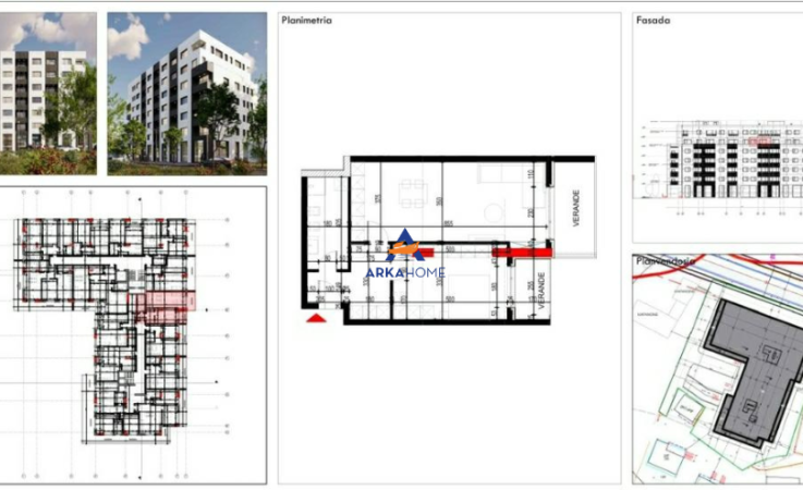 Tirane, shitet 1+1+Ballkon Kati 5, 80 m² 88.440 € 