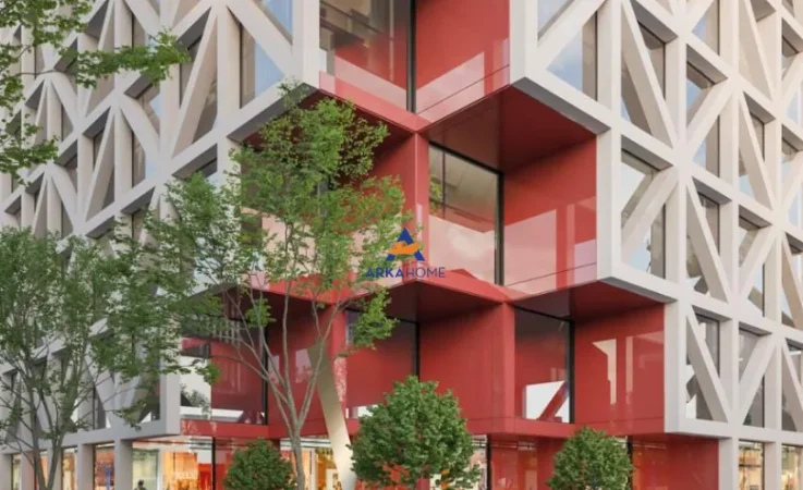 Tirane, shitet ambjent biznesi Kati 1, 72 m² (porcelan)