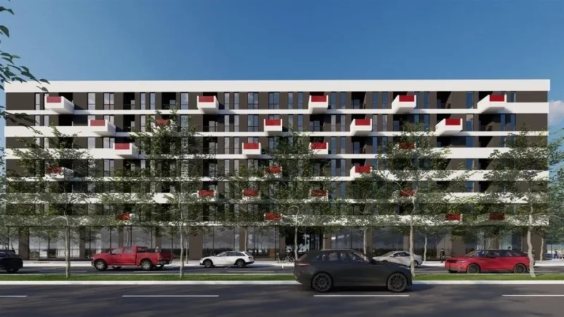 Tirane, shitet apartament 1+1+Ballkon Kati 4, 64 m² 46.700 € (Kamez)