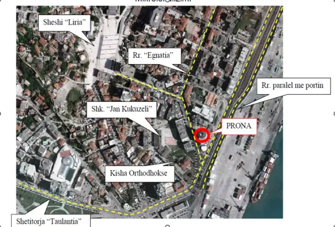 Durres, jepet me qera ambjent biznesi Kati 2, 202 m² (Rruga Egnatia, prane Portit Durres)