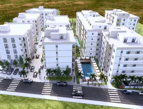 Golem, shes apartament 1+1+Ballkon Kati 3, 64 m² 77.400 € (Oriental Residence 2)