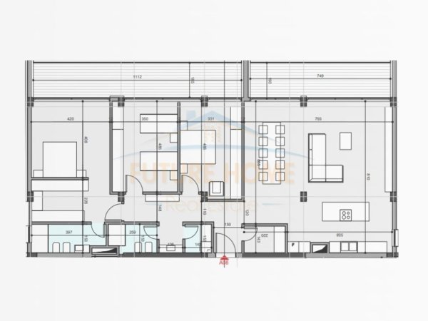 Tirane, shitet apartament 3+1 Kati 2, 187 m² 442.554 € (Crystal Lake Residence, Farke)