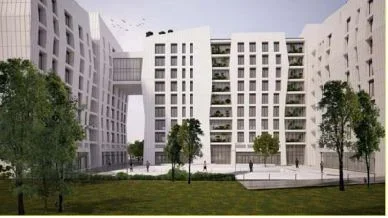 Shitet Apartamenti 2+1 ne Porcelan ne Afersi te Televizionit Klan,  PA KREDI  159.952 €uro