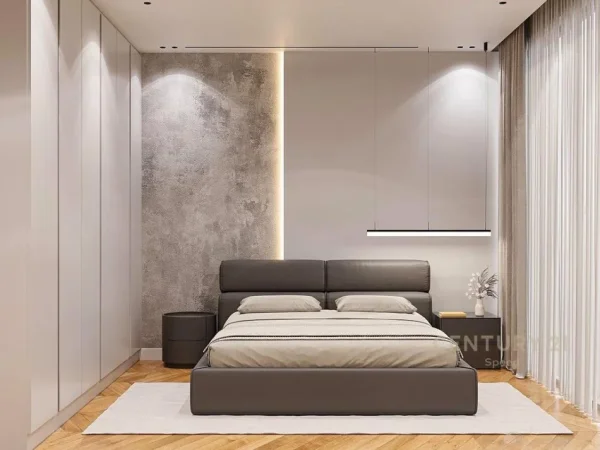 Tirane, jepet me qera apartament 1+1 Kati 8, 99 m² 1.300 € (Lake View)