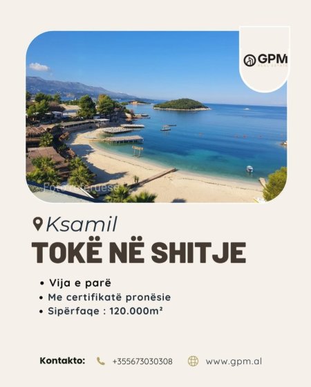 Ksamil, shitet toke , 120.000 m² 