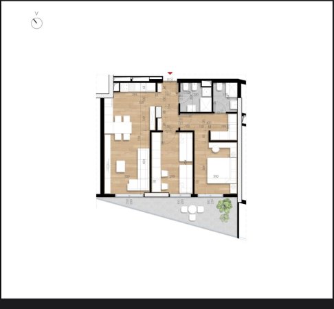 Tirane, shitet apartament 2+1 Kati 9, 102 m² 166.000 € (FUSHA E AVIACIONIT)