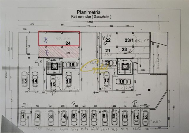 Tirane, shitet magazine Kati -1, 45 m² 50.000 € (KOMUNA E PARISIT)