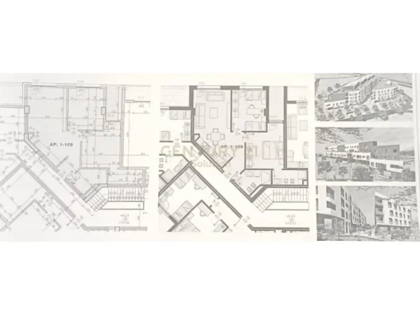 Tirane, shes apartament 2+1+Aneks+Ballkon Kati 2, 94 m² 210.000 € 