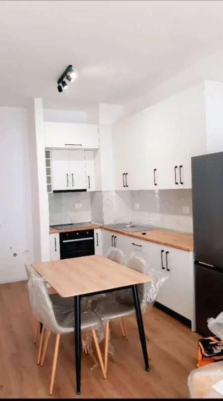 Tirane, jepet me qera apartament 1+1 Kati 2, 50 m² 450 € (Rruga Ali Demi)