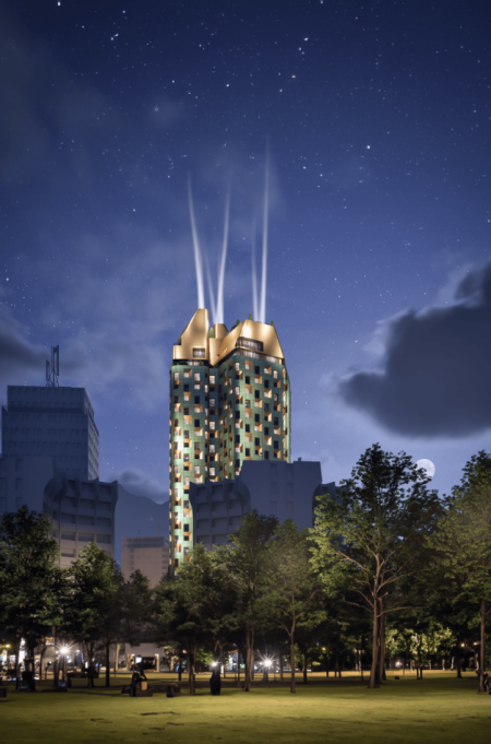 Tirane, shitet apartament 1+1 Kati 11, 75 m² 220.000 € (Bazaar Gate)