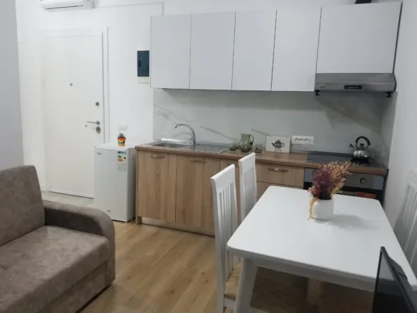 Tirane, jepet me qera apartament 1+1 Kati 1, 39 m² 450 € (Ali Demi)
