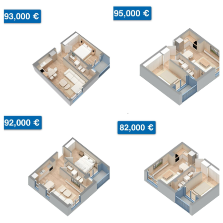 Tirane, shitet apartament 1+1 Kati 3, 1.000.000.000.000 € 