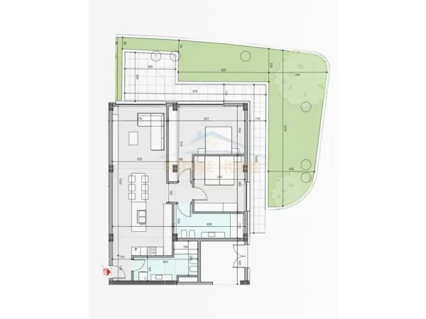 Tirane, shitet apartament 2+1 Kati 0, 122 m² (Farke)