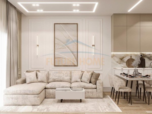 Tirane, jepet me qera apartament 1+1+Ballkon Kati 8, 85 m² 1.500 € (Air Albania,Tirane)