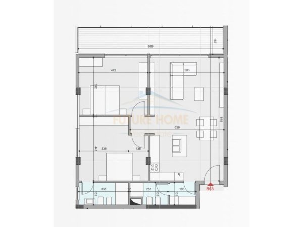 Tirane, shitet apartament 2+1 Kati 1, 117 m² (Crystal Lake Residence, Farke)