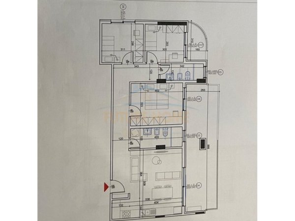 Tirane, shitet apartament 3+1+Ballkon Kati 1, 145 m² 289.200 € (Liqeni i Thate)