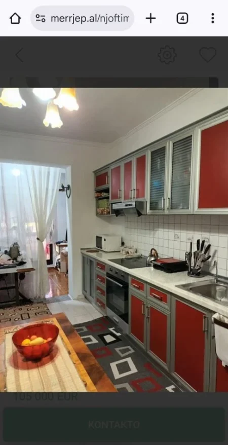 Durres, shitet apartament 2+1+Aneks Kati 2, 100 m² 105.000 € 