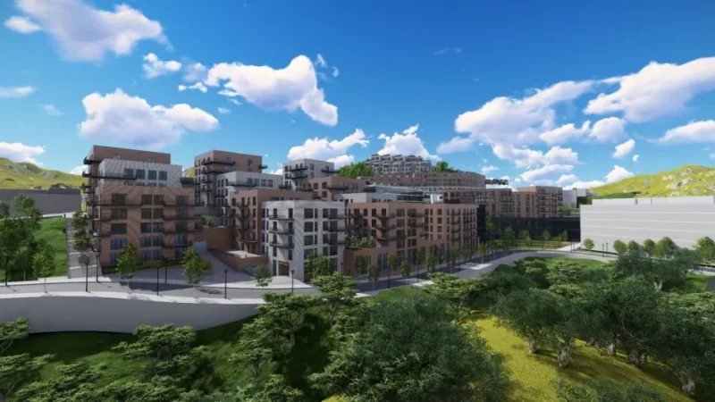 OKAZION Tirane, shitet apartament 1+1+ Verande Kati 1, 91 m² 100400 € (Rezidenca kodra e diellit)