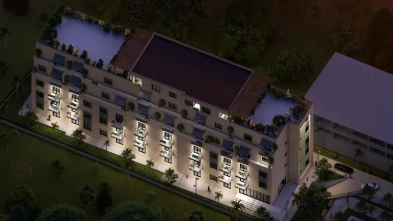 Golem, shitet apartament 1+1 Kati 5, 