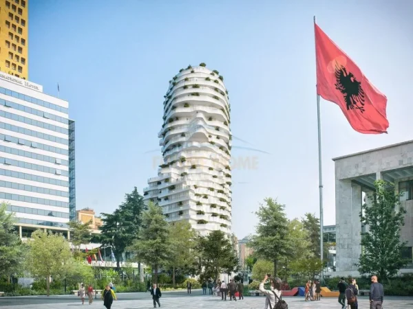 Tirane, shitet apartament 2+1+Ballkon Kati 5, 118 m² (Tirana’s Rock)