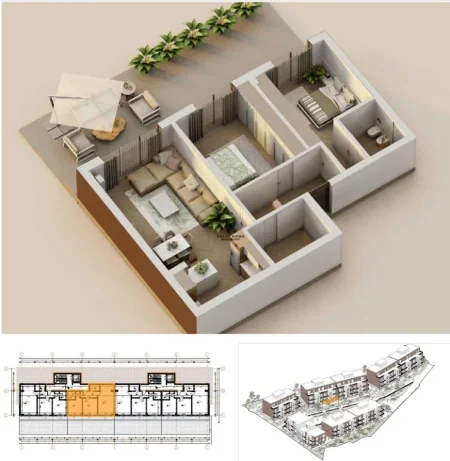 Tirane, shitet apartament 2+1 , 110 m² 279.300 € (TEG)