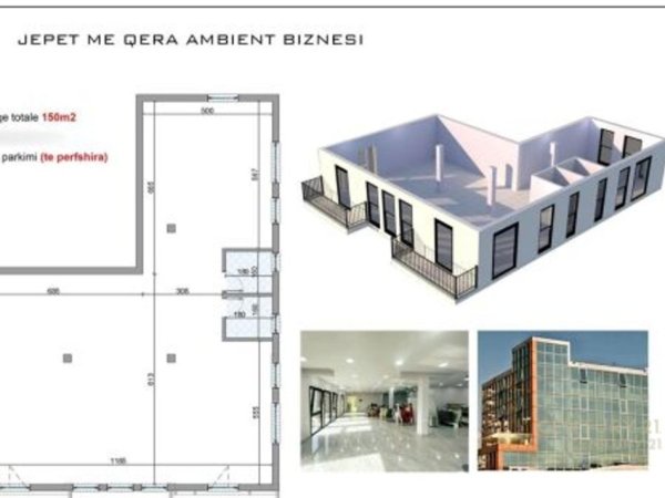 Tirane, jepet me qera ambjent biznesi , 924 m² 8.000 € 