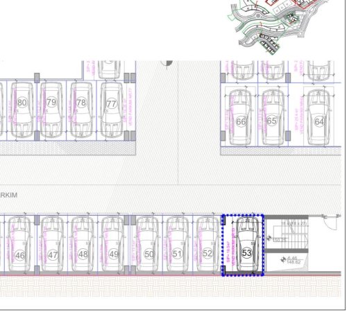 Tirane, shitet garazh | post parkimi Kati 0, 32 m² (Rezidenca Kodra e Diellit)
