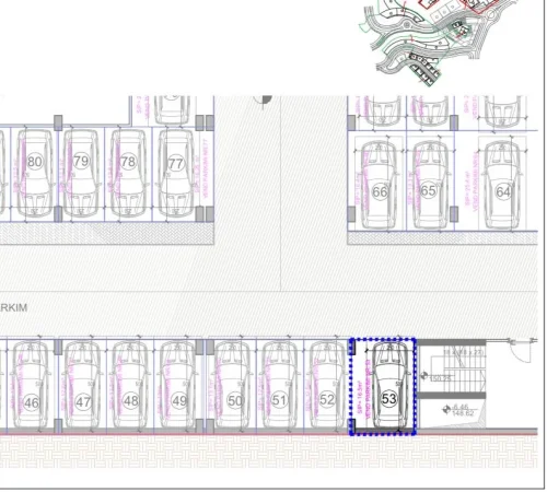 Tirane, shitet garazh | post parkimi Kati 0, 32 m² (Rezidenca kodra e diellit)