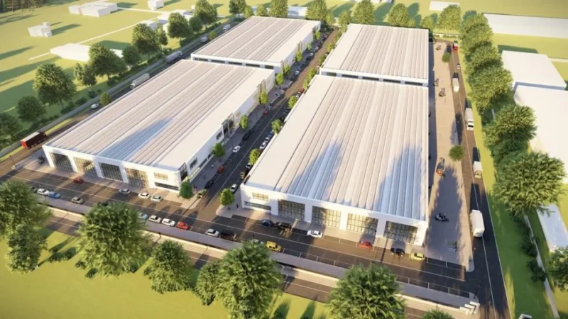 Me Qira :  Ultra Kapanon 1350 m² ( Tirana Industrial Park II )🛣 Lartësi 9.5 m, Vijë e Parë, Ndërtim 2025 🔥🔥