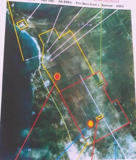 Durres, shes toke bujqesore 61.750 m² 40 Euro/m2 (Spitalle, Durres)