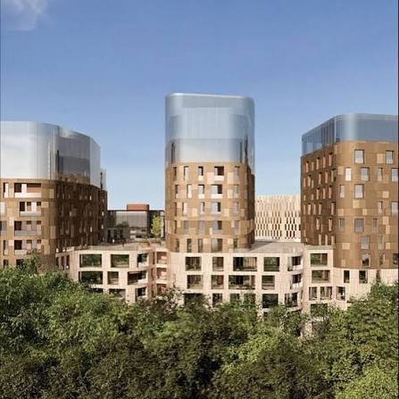 Tirane, shes ambjent biznesi Kati 5, 493 m² (Lake Park Central – Pranë Stadiumit “Air Albania”)