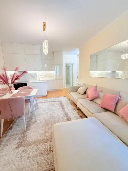 Tirane, jepet me qera apartament 2+1+Ballkon Kati 4, 100 m² 1.200 € (Rruga e kosovareve)