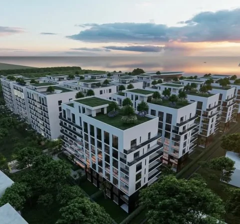 Golem, shitet apartament 1+1 , 73 m² 78.000 € (Liburna Residence)