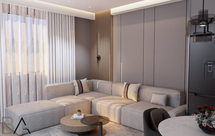 Tirane, jepet me qera apartament 1+1 Kati 5, 80 m² 600 € (ASTIR)