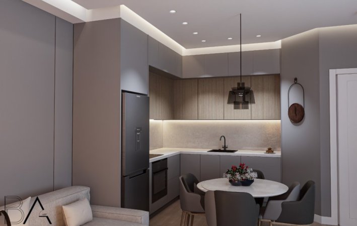 Tirane, jepet me qera apartament 1+1 Kati 5, 80 m² 600 € (ASTIR)