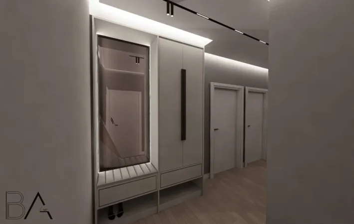 Tirane, jepet me qera apartament 1+1 Kati 5, 80 m² 600 € (ASTIR)