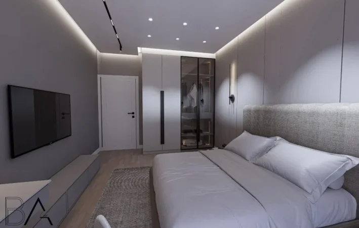 Tirane, jepet me qera apartament 1+1 Kati 5, 80 m² 600 € (ASTIR)